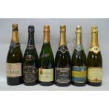 BLANC DE NOIR CHAMPAGNE NV, 1 bottle MARQUIS DE LATOUR NV, 1 bottle ARTHUR METZ CREMANT D'ALSACE