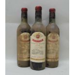 CHATEAU RESPIDE, Graves 1967, Schroder & Schyler, 3 bottles