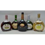 VINHO Verdi Borges, 1 bottle PORTUGUESE ROSE, JM Fonseca, 1 bottle MATEUS ROSE, 2 bottles MATEUS