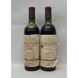 CHATEAU LASCOMBES 1966, grand cru Margaux for Alexis Lichine & Company, 2 bottles