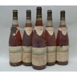 ROSE D'ANJOU , 1988, 5 bottles
