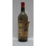 CHATEAU LA GRAVE TRIGANT 1955 Hanappier, Peyrelongue & Co., 1 bottle (mid shoulder, damaged label)