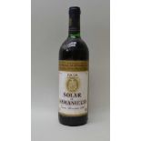 RIOJA GRAN RESERVA SOLAR DE SAMANEIGO 1980, Bodegas Alavesa, 1 bottle