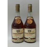 NAPOLEON GRAND EMPEREUR QUALITE SACRE COGNAC, Etienne Gasqueton, 40 degrees proof, 2 x 24 fl.oz.