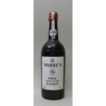 WARRE 1963, vintage port, 1 bottle