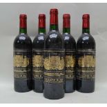 CHATEAU PALMER 1984, Margaux, made for Gallaire & Fils, 5 bottles