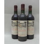 CHATEAU LALENE, Bordeaux Superieur, 1986, Madame Cioci, 3 bottles