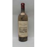 CHATEAU BEAUSITE, St. Estephe, Bordeaux, 1918, 1 bottle