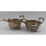 GOLDSMITHS & SILVERSMITHS CO. (William Gibson & John Lawrence Langman) A PAIR OF LATE VICTORIAN