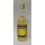 YELLOW CHARTREUSE, 75 degrees proof, 1 half bottle