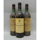 CHATEAU BRANAS GRAND POUJEAUX, Moulis, 1975 3 bottles