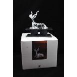 SWAROVSKI CRYSTAL GLASS "KUDU" 1994 Annual Edition "Inspiration Africa" Series, 10cm high, with