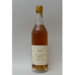 HINE COGNAC "Early 1929 Landed", labelled "...believed imported to England in cask by Joseph Travers