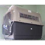 A LIVE ANIMAL TRANSPORTATION CRATE