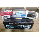 A BOX CONTAINING BOXED COLLECTOR'S DIE-CAST VEHICLES