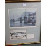 A SIGNED LIMITED EDITION PRINT OF CENTRAL STATION MANCHESTER