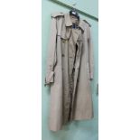 A BURBERRY MACKINTOSH made & retailed especially through Rackham's of Birmingham, size L