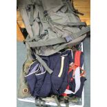 A SELECTION OF MILITARY CLOTHING AND ACCESSORIES