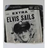 AN RCA 45 EP RECORD, RCX-131 "Elvis Sails", a press interview with Elvis Presley at Brooklyn Army