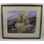 AFTER ELIZABETH M. HALSTEAD 'Keepers of the Glen', limited edition, artists proof colour print,