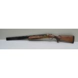 AN ATA ARMS (TURKEY) OVER & UNDER 12 BORE SHOTGUN, 28'' barrels, 3'' chambers, ejector, SN18-