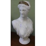 A CAST CLASSICAL FEMALE BUST