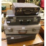 FOUR ITEMS OF VINTAGE LUGGAGE