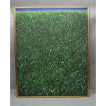 UNKNOWN 'Field under Azure Blue Sky', a large possibly Continental acrylic on canvas study,