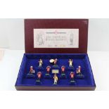 A 'BRITAIN' LIMITED EDITION CAST PAINTED METAL BOXED SET 'The King's own Royal Border Regiment',