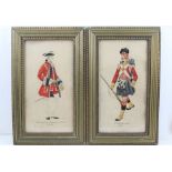 ANTHONY JOHN 'The Kings Own Regiment of Foot 1743' and '93rd Highlanders 1810', a pair of