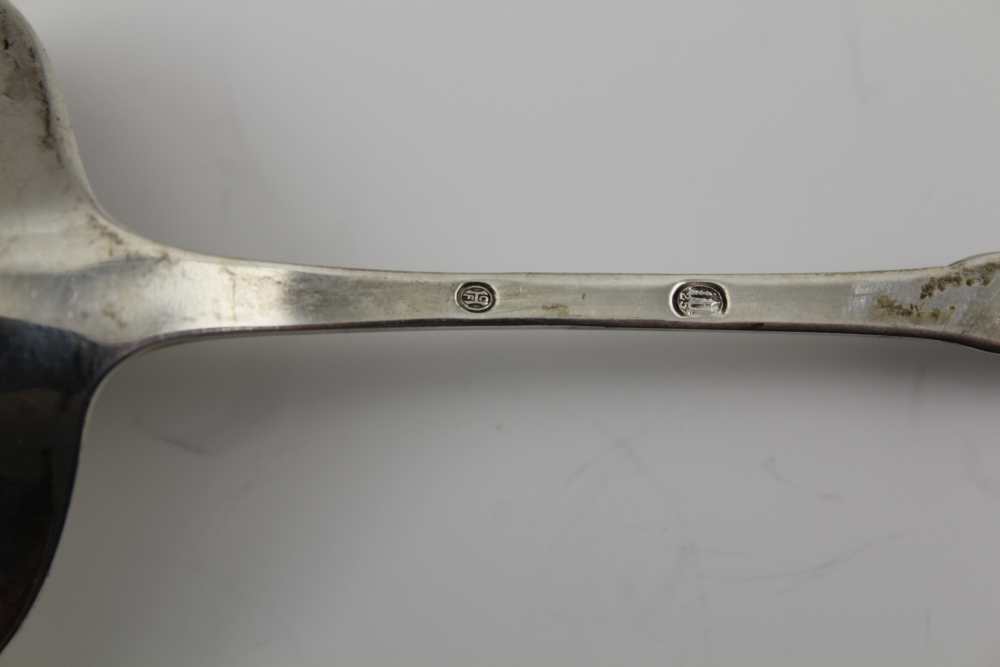 CHRISTIAN HEISE A DANISH SILVER DOUBLE LIPPED LADLE, Copenhagen 1925, 23g - Image 4 of 4