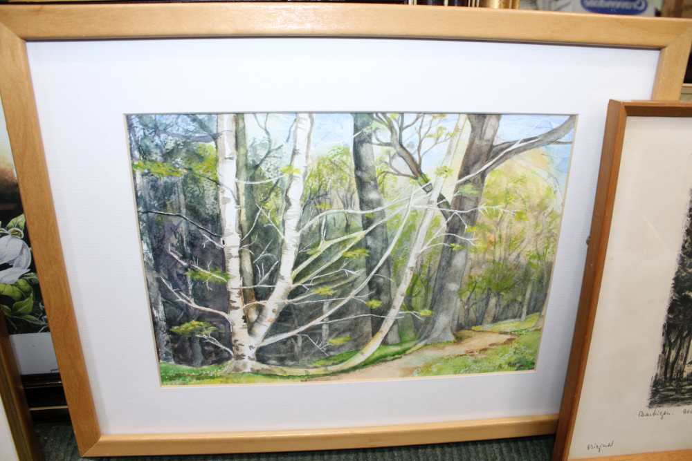 A SELECTION OF DECORATIVE PICTURES & PRINTS to include numerous original artworks - Image 4 of 5