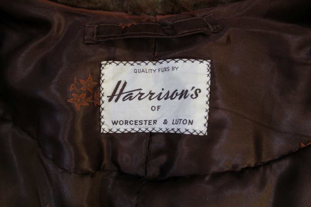 A LADY'S MINK SHOULDER WRAP together with a short jacket, one bearing the label 'Harrison's of - Image 6 of 6