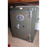 A SAMUEL WITHERS & CO. WEST BROMWICH BRANDED SAFE