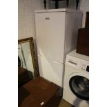 A FREESTANDING WHITE FINISHED FRIDGIDAIRE FRIDGE FREEZER