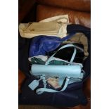 A BAG CONTAINING A LARGE SELECTION OF LADY'S HANDBAGS VARIOUS