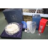 A SELECTION OF BOXED GLASSWARE VARIOUS