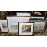 A GOOD SELECTION OF DECORATIVE PICTURES & PRINTS to include original artworks