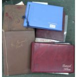 POSTCARD ALBUMS & FAMILY PHOTOGRAPH ALBUMS