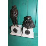 TWO CAST MILITARY GENTLEMEN COLLECTABLES from the Royal Air Force