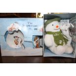 TWO BOXES OF THE SNOWMAN BRANDED COLLECTABLES