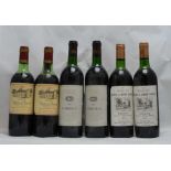 BARTON & GUESTIER 1985 MARGAUX, 2 bottles CHATEAU LA GRANDE CHAPELLE 1982 Grand Vin A. Moueix et