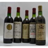 A SELECTION OF RED BORDEAUX WINES; Chateau Grand Ormeau 1974, Lalande de Pomerol, 1 bottle Chateau