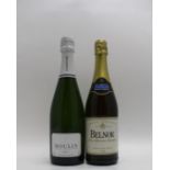 MOULIN JEAN PHILIPPE NV champagne, 1 bottle BELNOR NV sparkling, 1 bottle