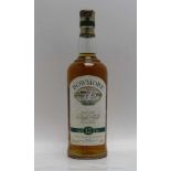 BOWMORE Islay Single Malt Whisky, aged 12 years, 40% volume, 1 x 70cl bottle (see damage to foil)