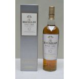 THE MACALLAN FINE OAK Highland Malt Scotch Whisky, aged 10 years in Bourbon and Sherry Oak Casks,