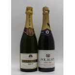 MERCIER NV champagne, 1 bottle POL REMY NV sparkling, 1 bottle