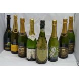 A SELECTION OF SPARKLING WINES; Gratien & Meyer Saumur Brut, 3 bottles Saumur Brut Methode