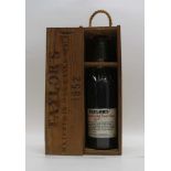 TAYLOR'S PORT "Matured in oak casks since 1952 in the historic lodges of Taylor Fladgate &