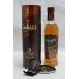 GLENFIDDICH Single Malt Scotch Whisky, aged 15 years, 40% volume, 1 x 70cl bottle in presentation